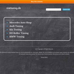 tuning is the act of modifying your car in order for it to have a certain feeling, pretty much what you do in the auto shop, it is a really important aspect of vehicle simulator because it allows for you to customize your car to your own likes and driving style. Www Simtuning De Sim Performance