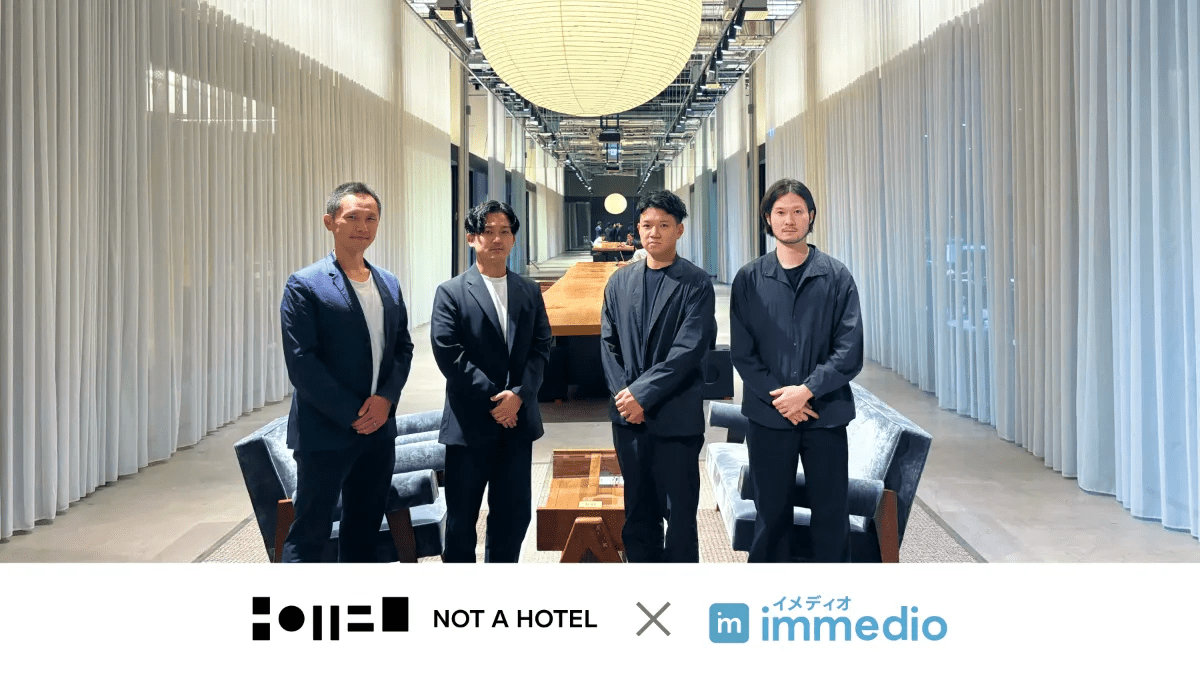 NOT A HOTEL株式会社様の導入事例の画像