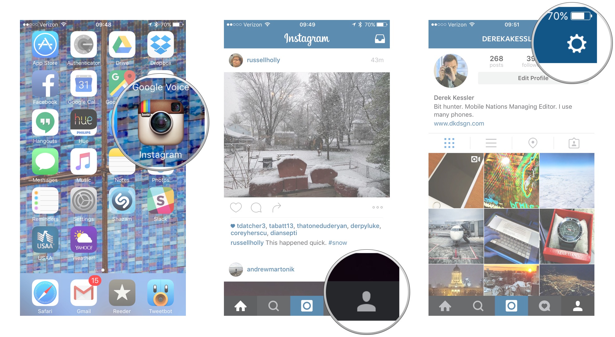 Open the mail app and you'll be asked to provide your email account details again. How To Use Multiple Accounts On Instagram For Iphone Imore