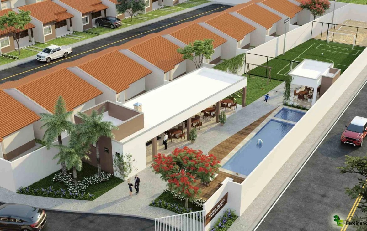 Condomínio Maria Isabel, Casa no Araçagy de 64m², 2 quartos, São Luís