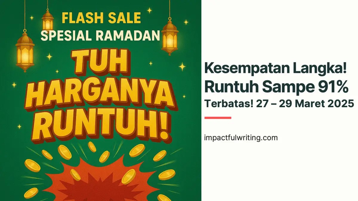 flash sale THR