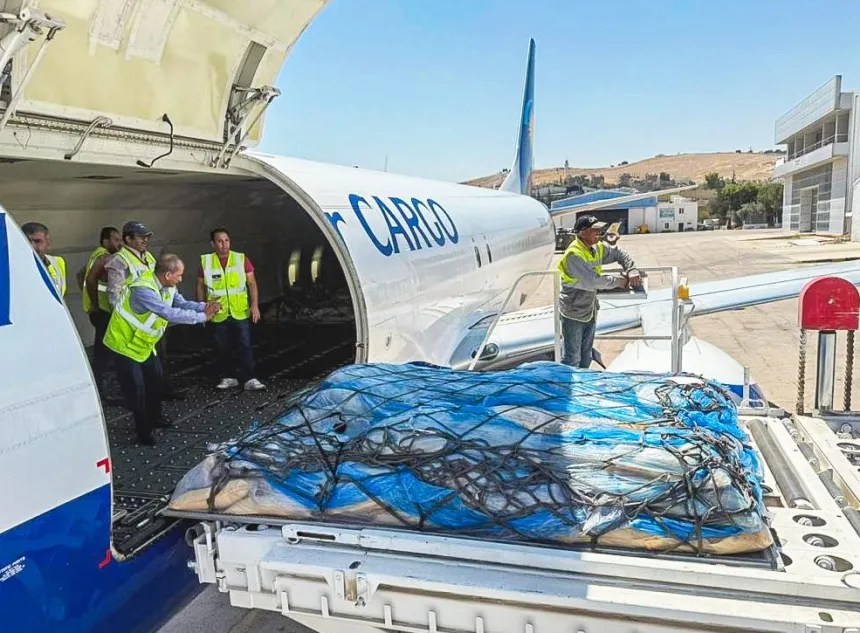 Rwanda Delivers New Round of Humanitarian Aid to Gaza Through Jordan