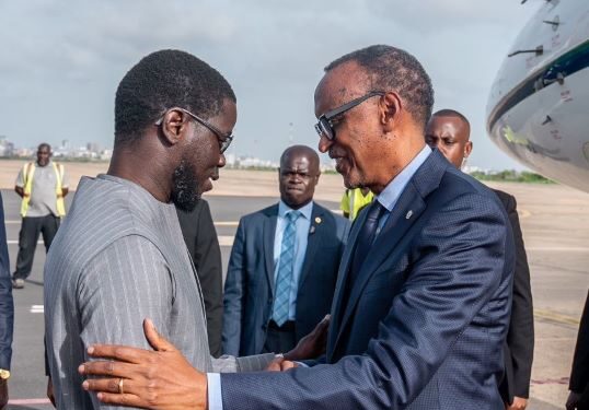 AFS Forum2025 : Le President Paul Kagame est arrivé à Dakar