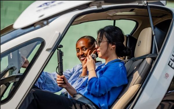 Rwanda: Inauguration of human transport drones