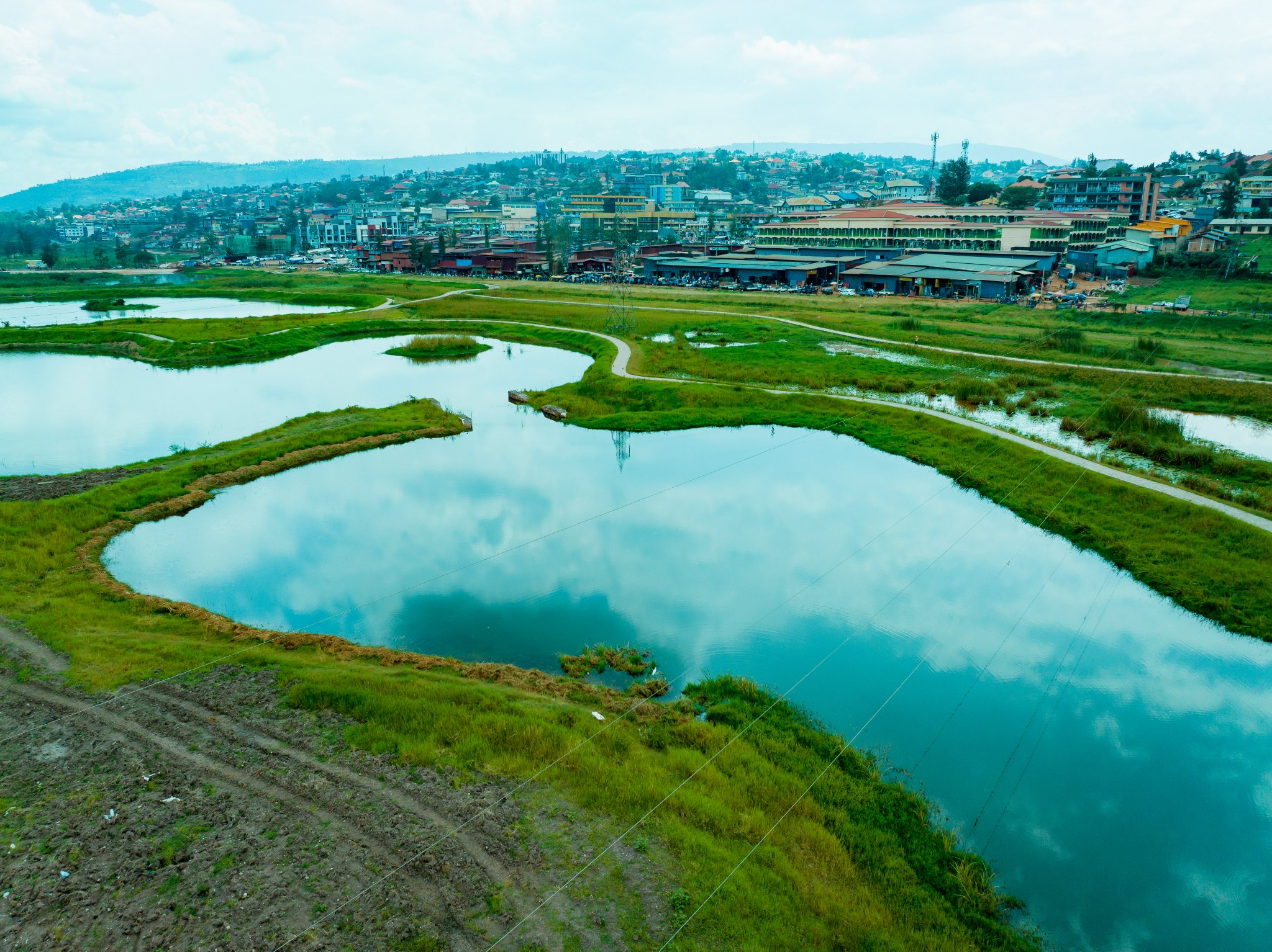Ibishanga bitanu bya Kigali bigiye gufungurirwa abaturage: Umushinga wa REMA ugeze ku kigero kirenga 90%