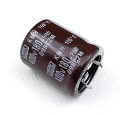 Конденсатор электролитический 180uF 450V 105’C KMR NIPPON