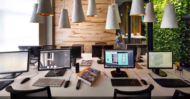 Tata ruang berkamar juga sering disebut tata ruang tertutup. Desain Kantor Berbagai Tema Dari Sederhana Hingga Luar Biasa