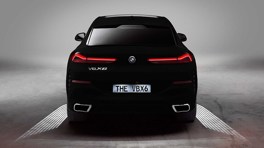 Bmw revealed the world's blackest car, vantablack bmw x6