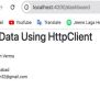 Angular - Fetch Data From API Using HttpClient