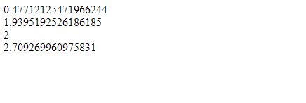 Math Log10 Method With Example In Javascript - Beautiful Light Picture - Full HD