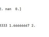 Python Interpolate Nan Values In A Numpy Array