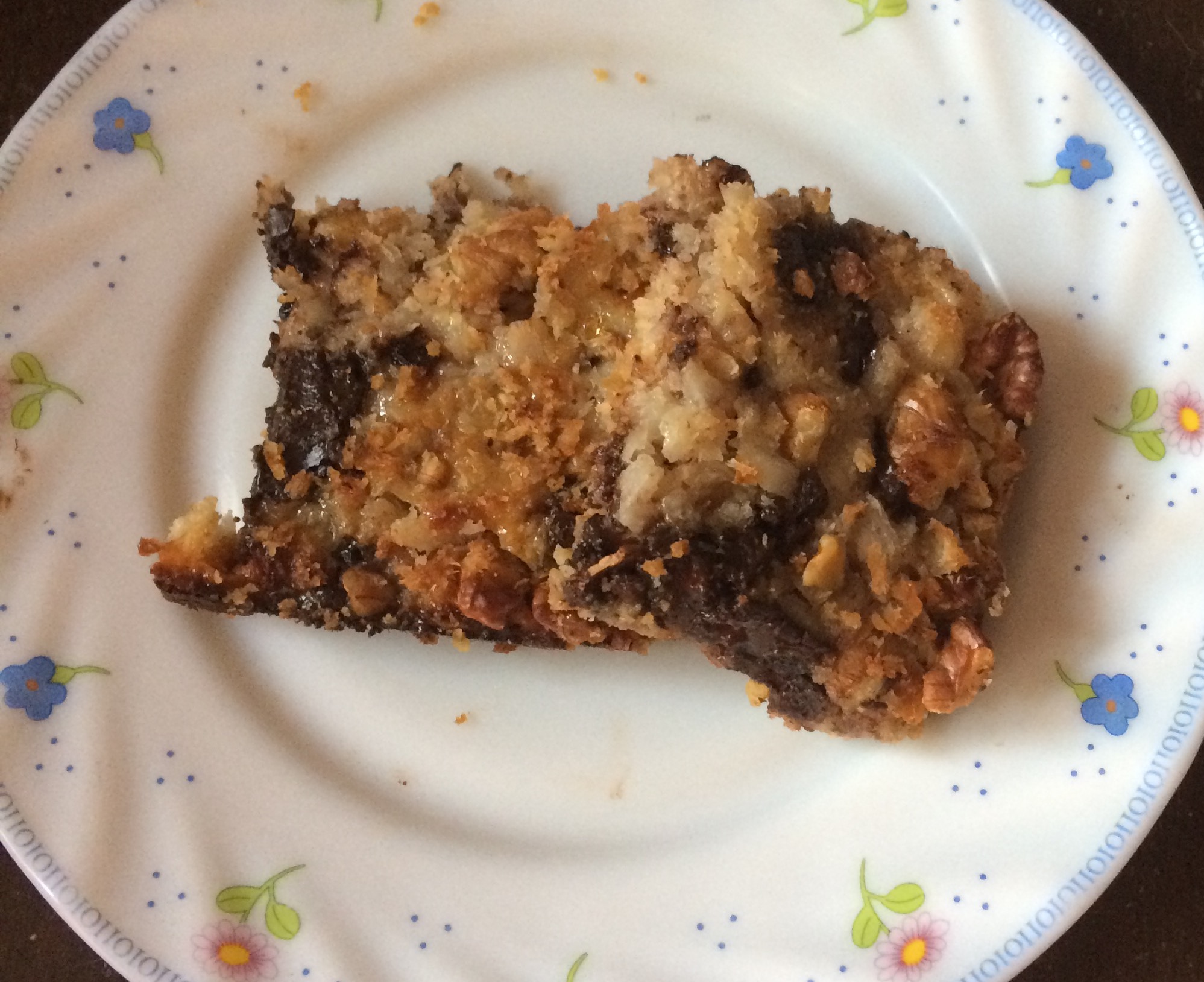 Chocolate Chunk Magic Cookie Bars IndiAanya