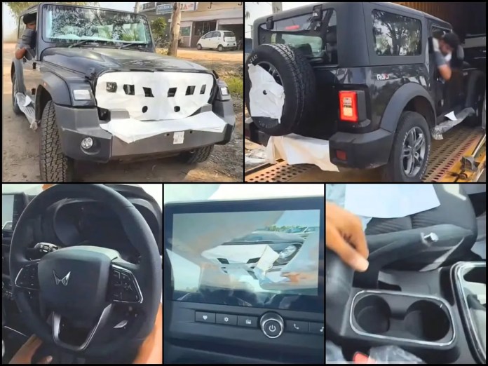 2025 Mahindra Thar spied