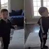Viral Video Foreign Kid Stops Crying Instantly When Mom Plays Diljit - Modern Abstract Design - Desktop
