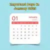 Important Days In January 2025 Full List Of National And International