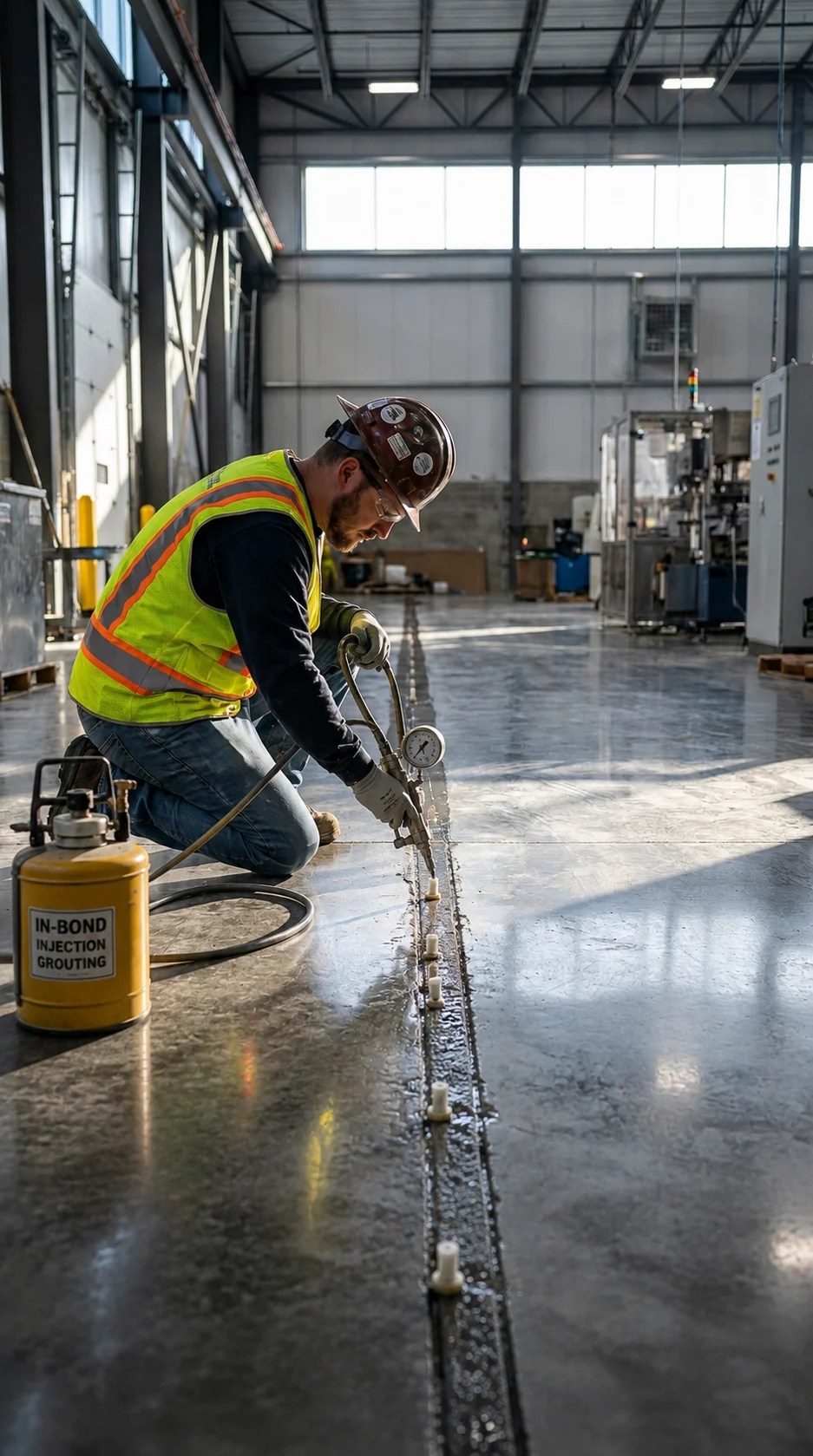 Water tank waterproofing