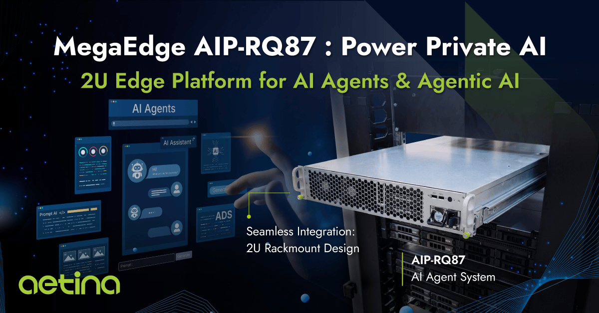 Aetina launches 2U edge AI platform