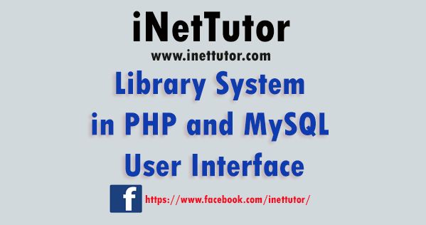 Library System In Php And Mysql User Interface - Premium Light Art Gallery - 8K