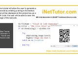 Qr Code Generator In Vb Net Tutorial And Source Code