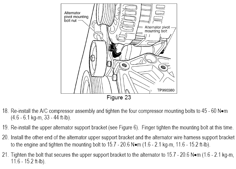 1996 1999 Infiniti I30 Alternator Replacement Procedure Infinitihelp 