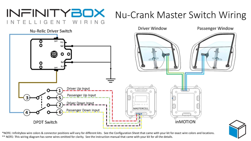 Nu-crank master power window switch