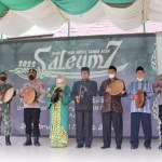 Pembukaan ajang kreatifitas siswa tingkat nasional Science and Art contest for Lighting up Education to be an Unbreakable Memory (SALEUM) ke-7 MAN Model Banda Aceh, Sabtu (26/2)