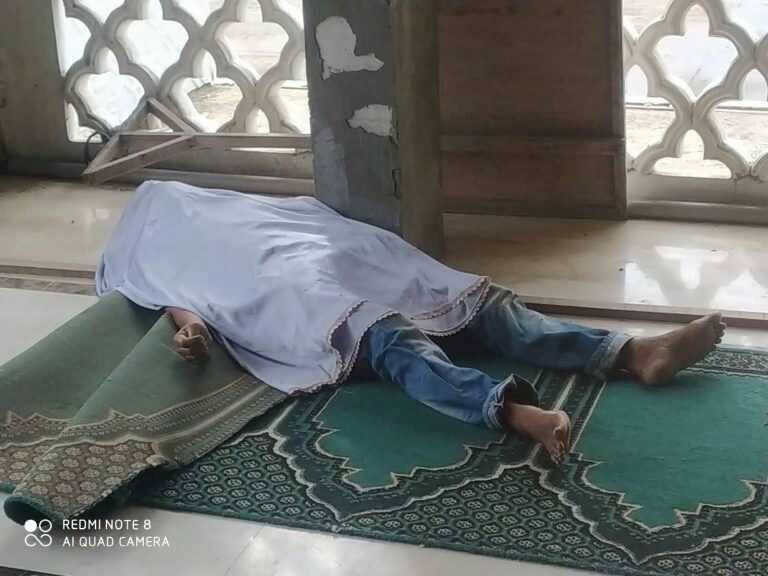 Mekanik asal Bireuen ditemukan meninggal dunia di Masjid Baitusshalihin Ulee Kareng, Jum'at (6/5/2022) pagi