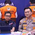 Kabid Humas Polda Aceh Kombes Pol Winardy memberikan keterangan dalam konferensi pers kasus penjualan kulit harimau Sumatera di Mapolda Aceh, Jum'at (3/6)