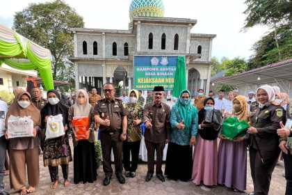 PLN turut andil dalam Program Adhyaksa Peduli Stunting yang digagas Kajati Aceh Bambang Bachtiar SH MH di Aceh Utara