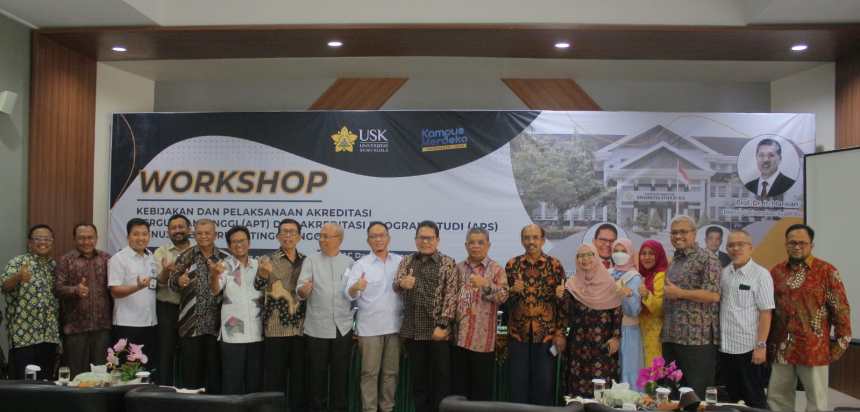 Universitas Syiah Kuala (USK) berkomitmen mencetak banyak program studi (Prodi) berakreditasi unggul