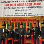 Foto bersama usai pengukuhan pengurus MAA Sumatra Utara