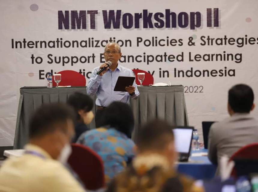 Universitas Syiah Kuala (USK) Banda Aceh menjadi tuan rumah National Multiplication Trainings (NMT) Workshop II mulai 14-16 Juli 2022 di Hotel Hermes Palace
