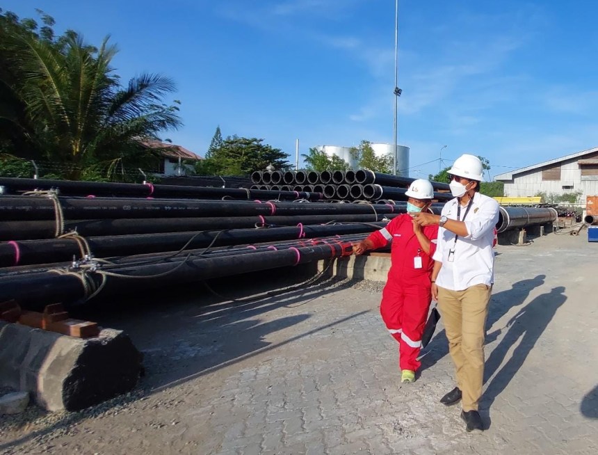 SKK Migas dan KKKS Wilayah Aceh terus melakukan pengeboran secara masif di perairan laut Aceh untuk mencari cadangan baru minyak dan gas