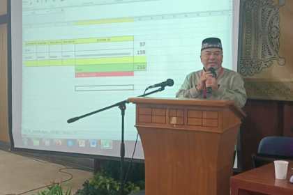 Ir H Muslim Armas kembali terpilih Ketua Umum Keluarga Ureung Pidie (KUPI) di Jakarta.