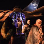 Sebanyak 391 jamaah haji Aceh yang tergabung dalam kelompok terbang (kloter) 02-BTJ mendarat di Bandara SIM, Rabu malam (27/7) pukul 19.30 WIB