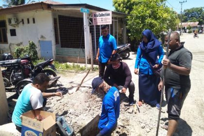 Suplai air bersih Perumdam Tirta Daroy sering terganggu akibat pipa bocor dan sumbat