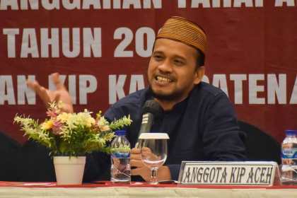 Ketua Divisi Teknis Penyelenggaraan Pemilu KIP Aceh Munawarsyah