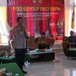 Kapolres Aceh Tamiang AKBP Imam Asfali menjadi pembicara pada FGD antisipasi dampak negatif kenaikan harga BBM di STAI Aceh Tamiang, Sabtu, 17 September 2022