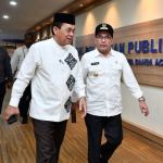 Pj Wali Kota Banda Aceh Bakri Siddiq bersama Sekda Kota Banda Aceh Amiruddin