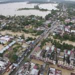 Banjir yang melanda wilayah Kabupaten Aceh Utara telah meluas ke 12 kecamatan, Kamis (6/10)