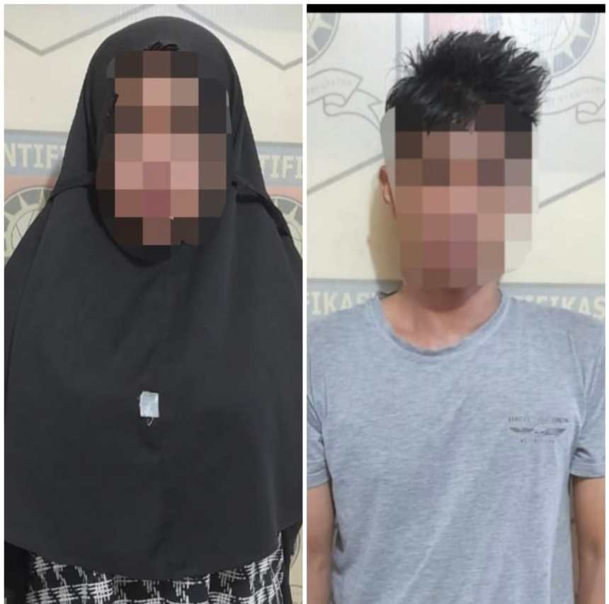 Polsek Kejuruan Muda, Aceh Tamiang mengamankan perempuan berinisial S (27) dan pria ZA (32), yang diduga pelaku mesum