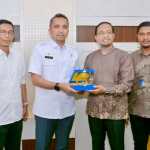 Manajer PLN UP3 Banda Aceh Ediwan melakukan pertemuan dengan Pj Wali Kota Sabang Reza Fahlevi, di ruang kerja Wali Kota Sabang, Rabu siang (12/10)