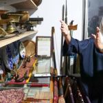 Pj Ketua TP-PKK Aceh Ayu Candra Febiola Nazuar berkunjung dan melihat benda-benda bersejarah koleksi Museum Pedir di Gampong Punge Blang Cut Banda Aceh, Jum'at (14/10)