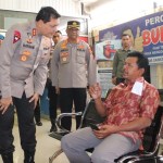 Kapolda Aceh Irjen Pol Ahmad Haydar melakukan Sidak pelayanan SIM di Polresta Banda Aceh, Jum'at (28/10)