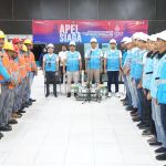PLN melaksanakan Apel Siaga Pengamanan Pasokan pada gelaran Presidensi KTT G20 di wilayah kerja Unit Induk Distribusi (UID) Aceh pada Selasa, 1 November 2022