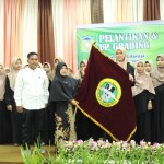 Wakil Ketua PD-IPI Aceh Tgk Nurul Keumala Hayati melantik Pengurus Daerah IPI Aceh Besar periode 2022-2024 di bawah kepemimpinan Rahmawati, di aula Dekranasda, Aceh Besar, Kamis (3/11)