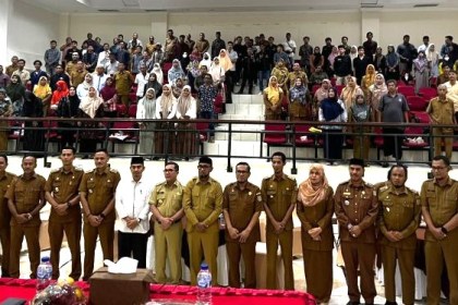 Pemko Banda Aceh menggandeng mahasiswa UIN Ar-Raniry untuk melakukan pendataan objek pajak PBB