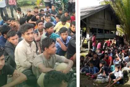 Sebanyak 119 pengungsi warga etnis Rohingya gelombang kedua kembali mendarat di pesisir pantai Desa Bluka Teubai, Kecamatan Dewantara Aceh Utara, pada Rabu pagi (16/11)