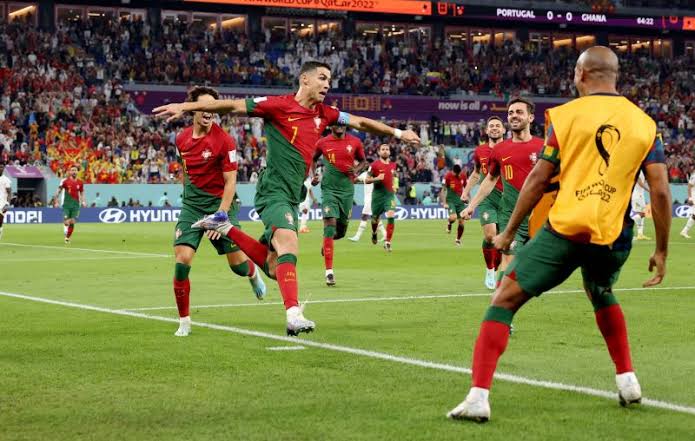 Cristiano Ronaldo membawa Portugal mengalahkan Ghana 3-2 pada Grup H Piala Dunia 2022 di Stadion 974 Doha, Kamis (24/11) WIB