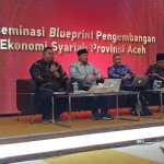 Acara 'Diseminasi Blueprint dan Roadmap Pengembangan Ekonomi dan Syariah Provinsi Aceh', Kamis (1/12/2022) di Auditorium Teuku Umar, Kantor Bank Indonesia Provinsi Aceh